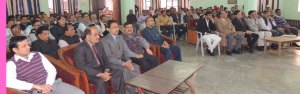 Rashtriya Lok Adalat mein upasthit vibhinn nyayalaon ke nyayadhish