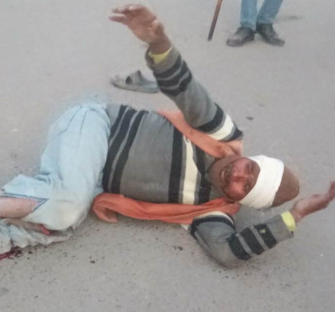 रोडवेज बस ने पैदल जा रहे रिक्शा चालक को कुचला