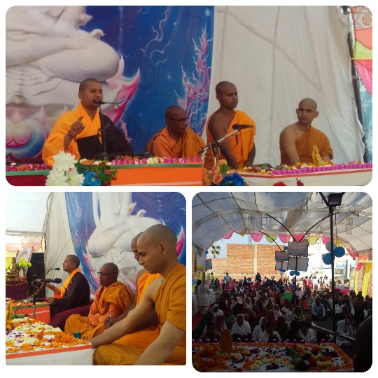 बौद्ध धम्म दीक्षा समारोह का गौरवपूर्ण&nbsp;समापन