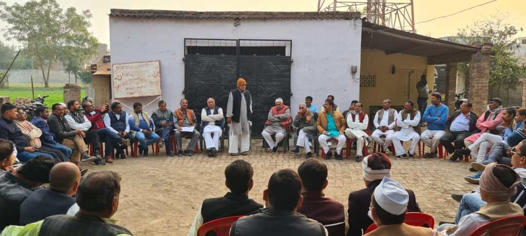 चक्का जाम की बजाय एनएच पर अधिकारियों को बुलाकर ज्ञापन सौंपेगा किसान संघर्ष&nbsp;मोर्चा