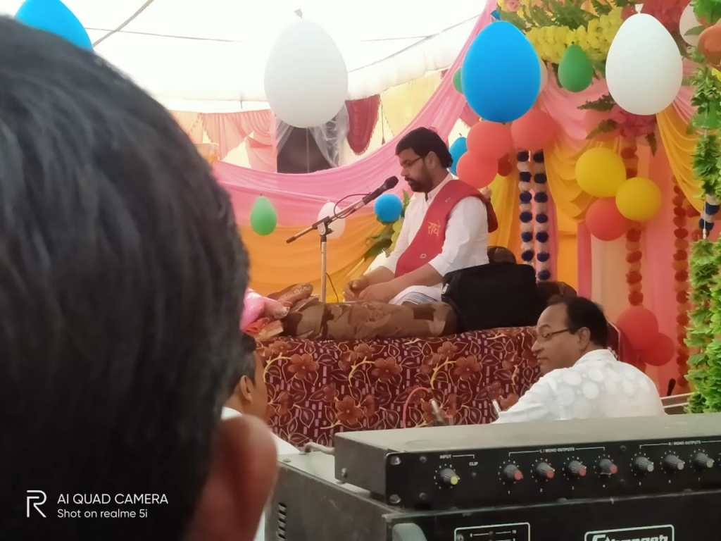 कुरसेडा में कृष्ण सुदामा की कथा ने लोगो को समाधि में&nbsp;पहुंचाया