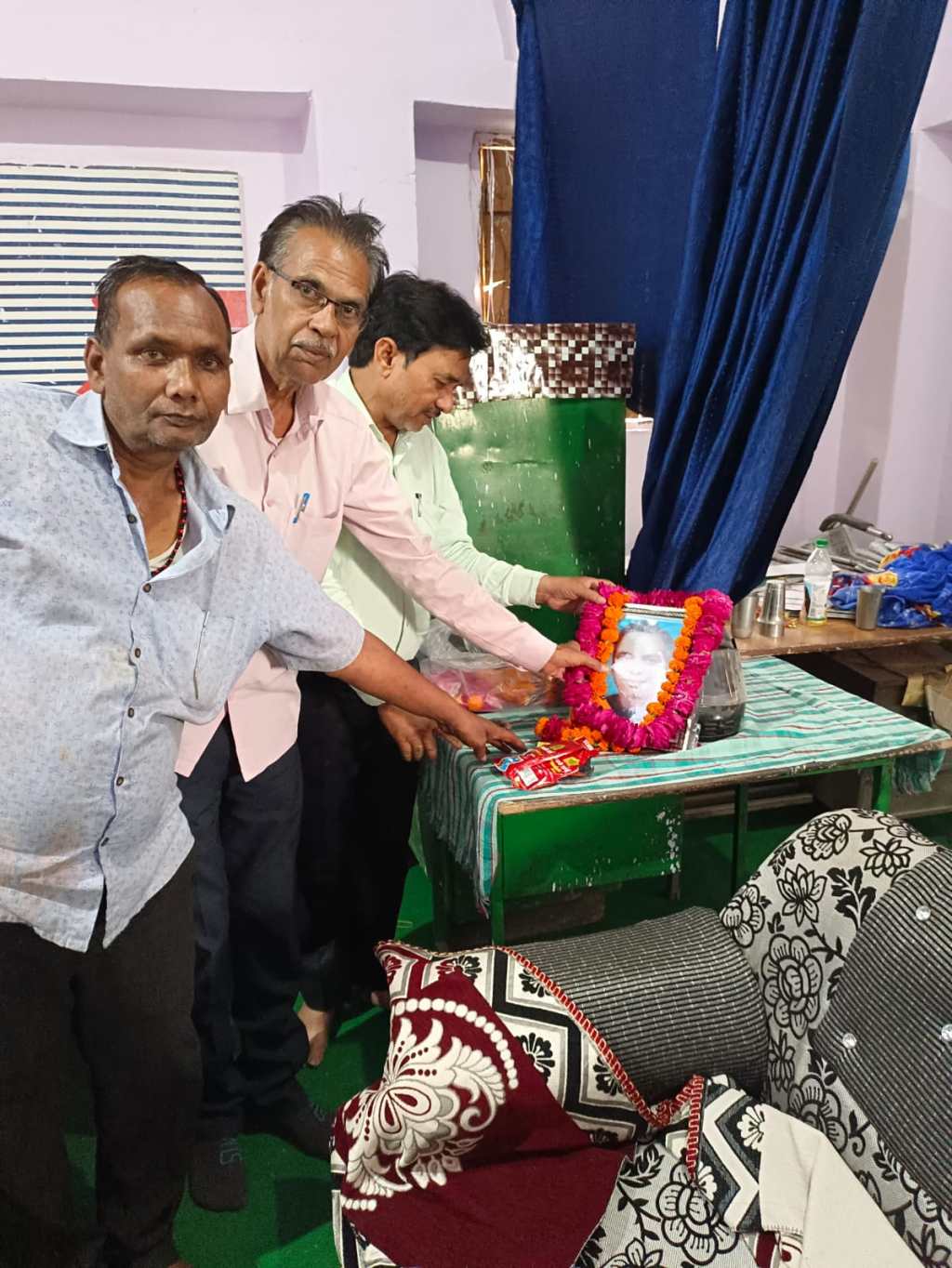 27 वीं पुन्य तिथि पर भारती जी को याद कर पत्रकार हुए&nbsp;विह्वल