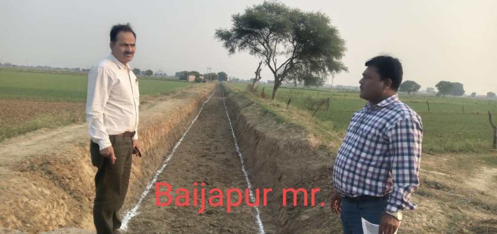 जालौन टाइम्स की खबर के बाद  वरिष्ठ नहर अभियंताओं को करना पडा मौक़ा&nbsp;मुआयना