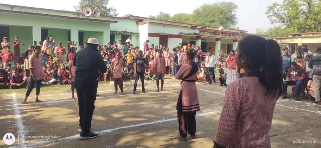 ब्लॉक स्तरीय खेलकूंद प्रतियोगिता में 158 टीमों ने लिया&nbsp;भाग