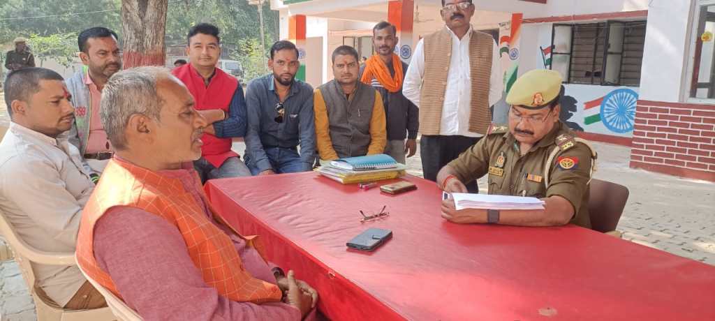 रामपुरा एसओ ने पत्रकारों के साथ की सदभावना&nbsp;बैठक