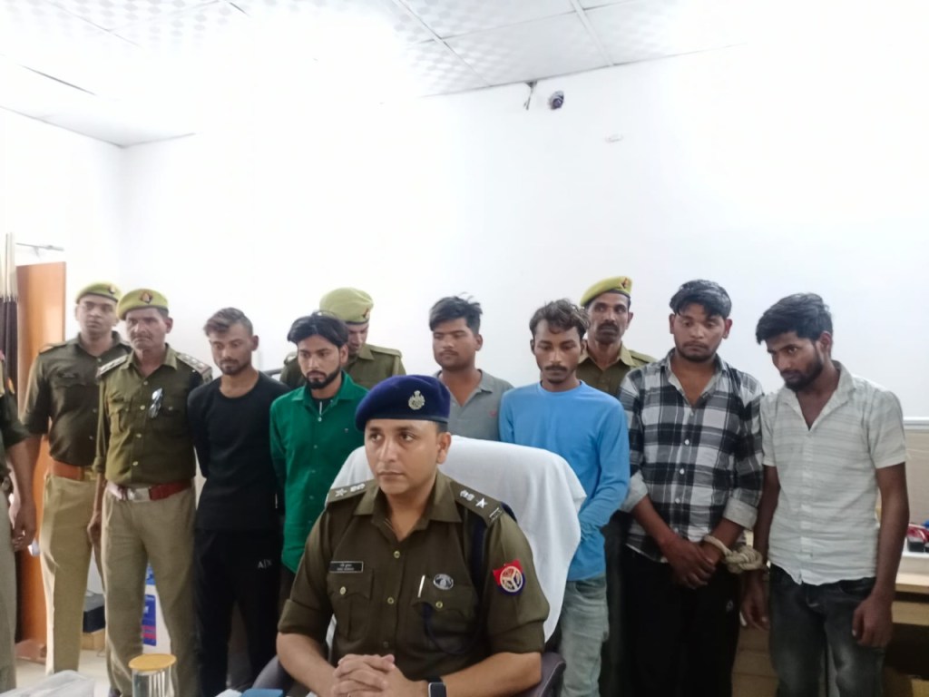 निजी चिकित्सक के घर 40 लाख रूपये से अधिक की चोरी का 48 घंटे के अंदर खुलासा, आधा दर्जन शातिर बदमाश चोरी के पूरे माल समेत&nbsp;गिरफ्तार