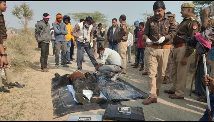 नहर में तैरते युवक का शव मिलने से सनसनी , शिनाख्त की कोशिशें फिलहाल&nbsp;नाकाम