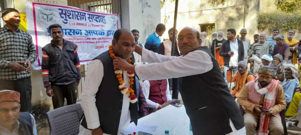 गौरीशंकर ने किया  योगी मोदी सरकार का गुणगांन, क्षेत्र के अविरल भ्रमण से जनसमर्थन का छुआ&nbsp;शिखर