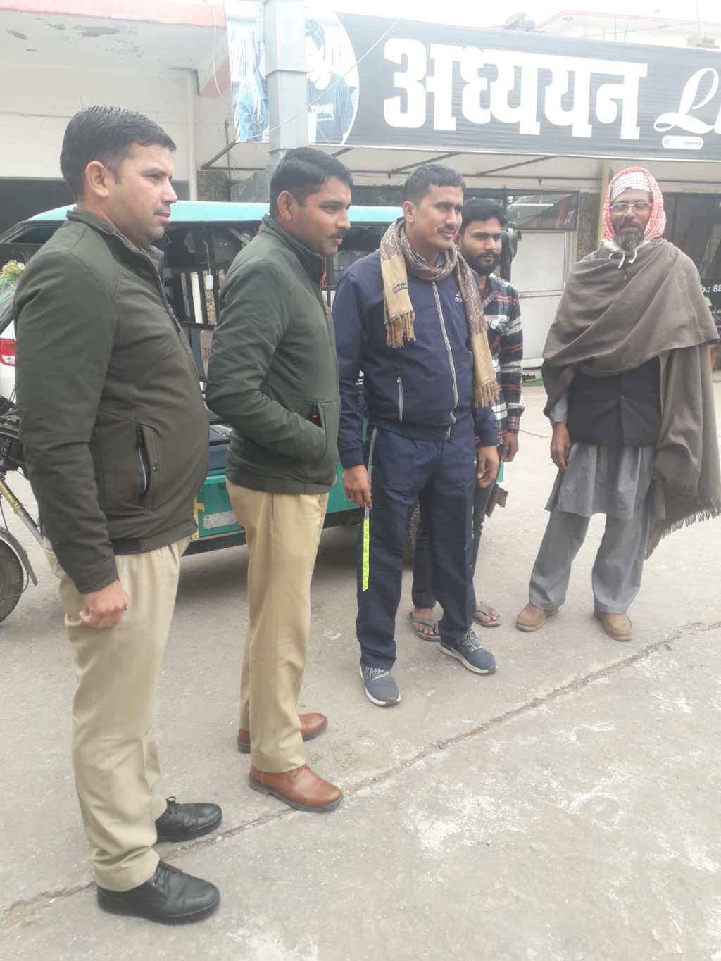 तिलकनगर चौकी की सतर्कता से चोरी हो जाने से बचा गरीब का&nbsp;ई-रिक्शा