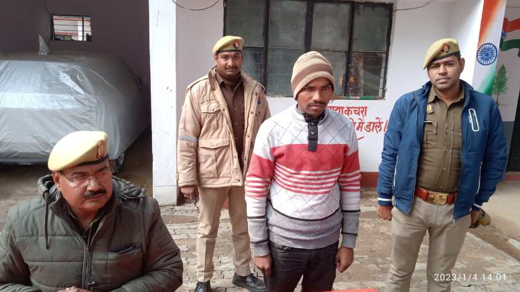 पत्नी को जलाकर फूंक डालने का आरोपी गिरफ्तार, कपूत का पिता पहले ही भेजा जा चुका है&nbsp;जेल