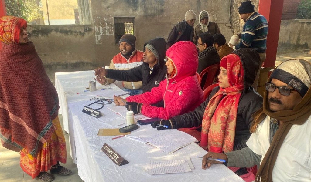 तहसील परिसर में हुआ आयोजित आयुर्वेदिक चिकित्सा&nbsp;शिविर