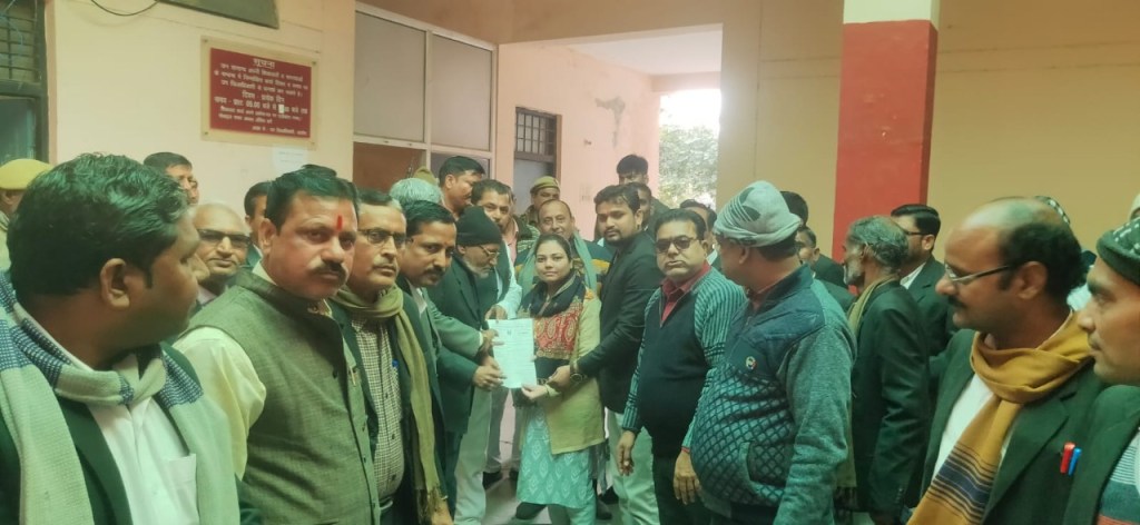 अधिवक्ताओं ने विभिन्न समस्याओं को ले कर सौंपा&nbsp;ज्ञापन