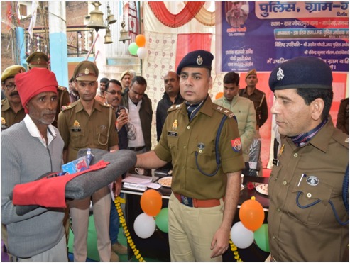 अंतर्राज्यीय ग्रामों में पुलिस का जन संवाद गोष्ठियों के आयोजन का अभियान , जनपद में पहली गोष्ठी गोपालपुरा&nbsp;में