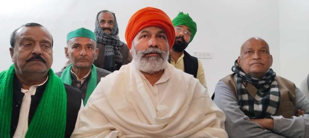 राकेश टिकैत ने कहा भाजपा तानाशाह और एक चोर&nbsp;पार्टी