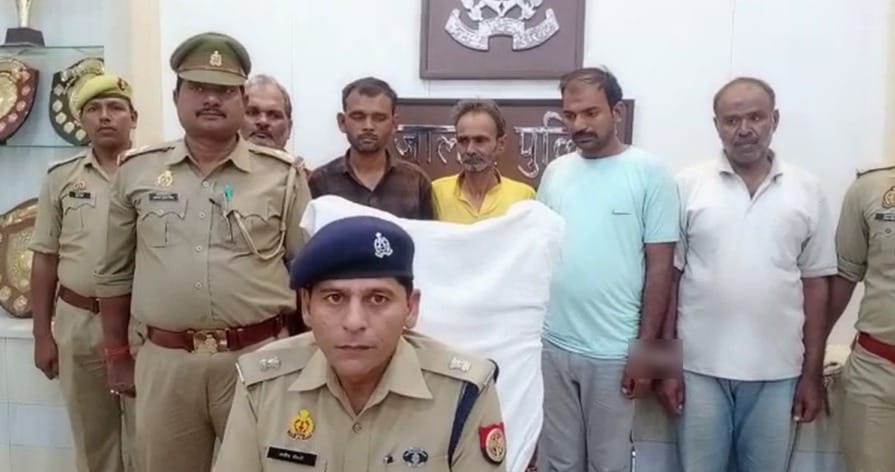सौ-सौ के जाली नोट बंगाल से लाकर चलाने वाले पांच शातिर पुलिस ने&nbsp;दबोचे