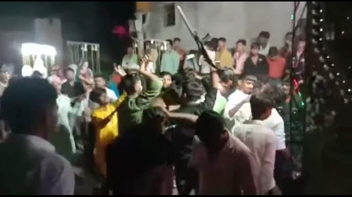 हर्ष फायरिंग का वीडियो वायरल होने से पुलिस&nbsp;परेशान