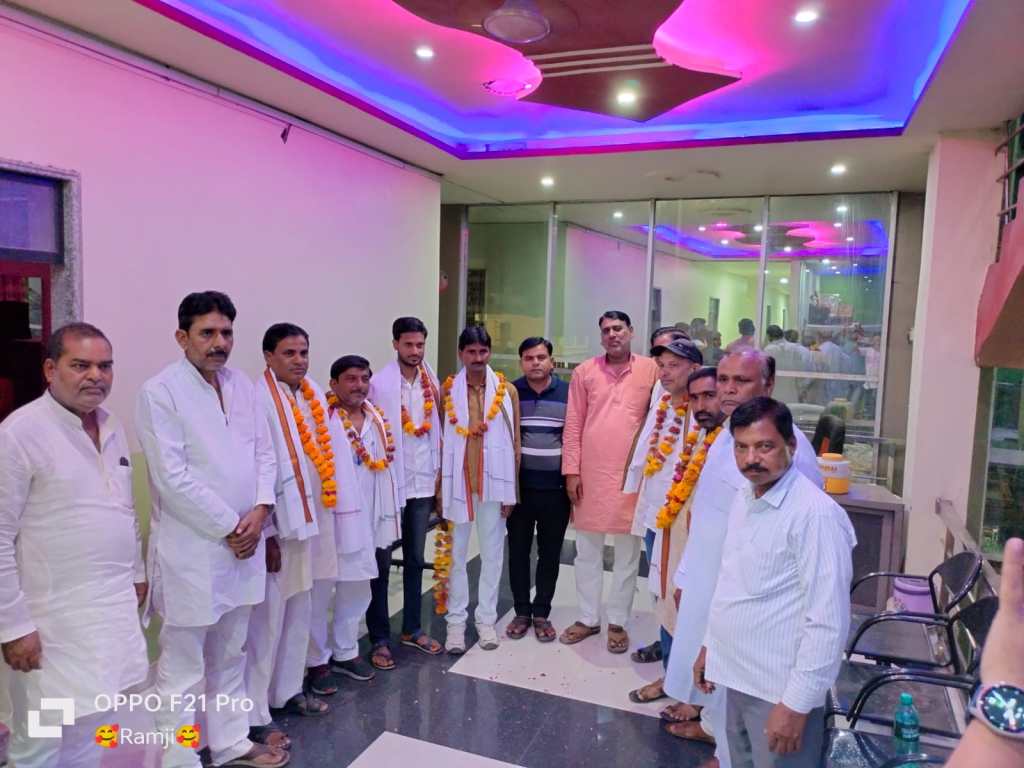 जालौन में सपा के निर्वाचित वार्ड सदस्यों का सम्मान समारोह&nbsp;आयोजित