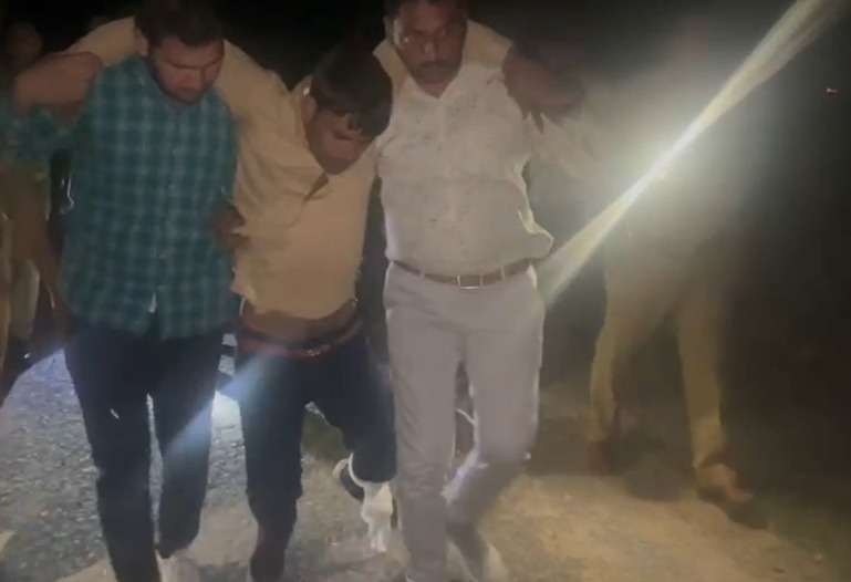 अन्र्तप्रान्तीय बदमाशों से मुठभेड़ में भिण्ड के कुख्यात को पैर में लगी गोली, तीन को दबोचा