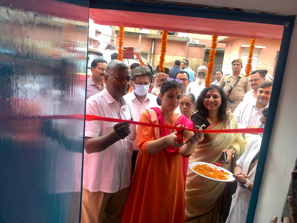 जिला अस्पताल में सुसज्जित फिजियोथैरिपी सेंटर का&nbsp;शुभारंभ