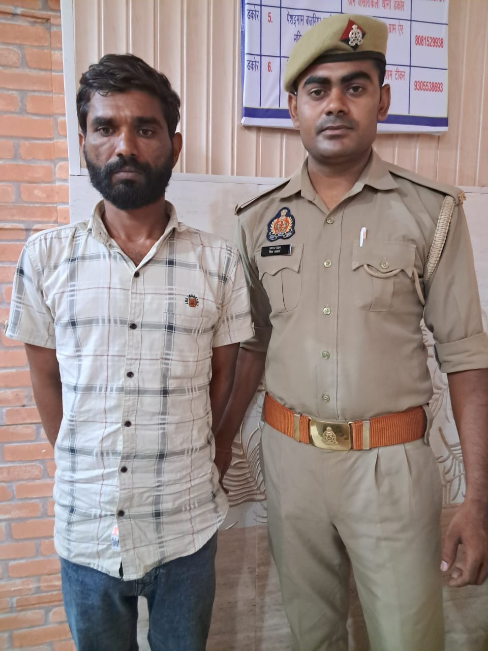 50 हजार रूपये का इनामी हिस्ट्रीशीटर डकोर में&nbsp;गिरफ्तार