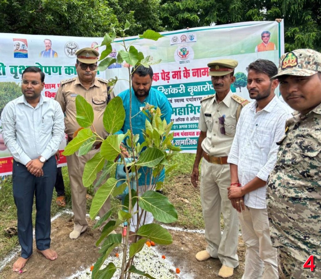 हरीशंकरी वृक्षारोपण महाअभियान से गूंजा जिला, बच्चों और प्रशासन ने मिलकर दिखाई पर्यावरण संरक्षण की अनूठी&nbsp;पहल**