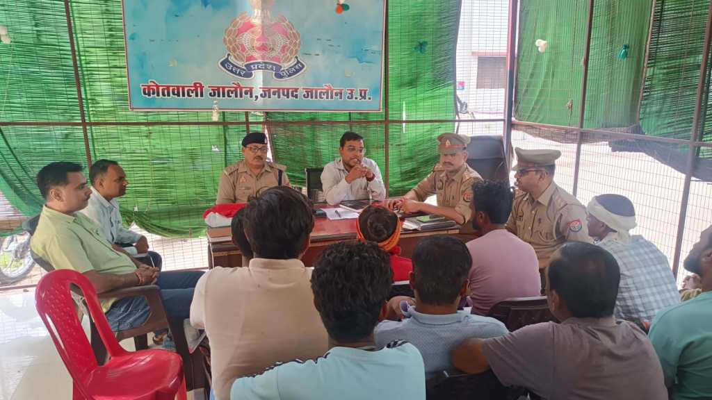 गणेशोत्सव की तैयारियों का प्रशासन और पुलिस के अधिकारियों ने लिया&nbsp;जायजा