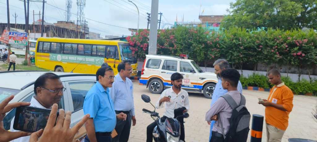 ‘नो हेलमेट, नो फ्यूल’ अभियान में 85 वाहनों का&nbsp;चालान