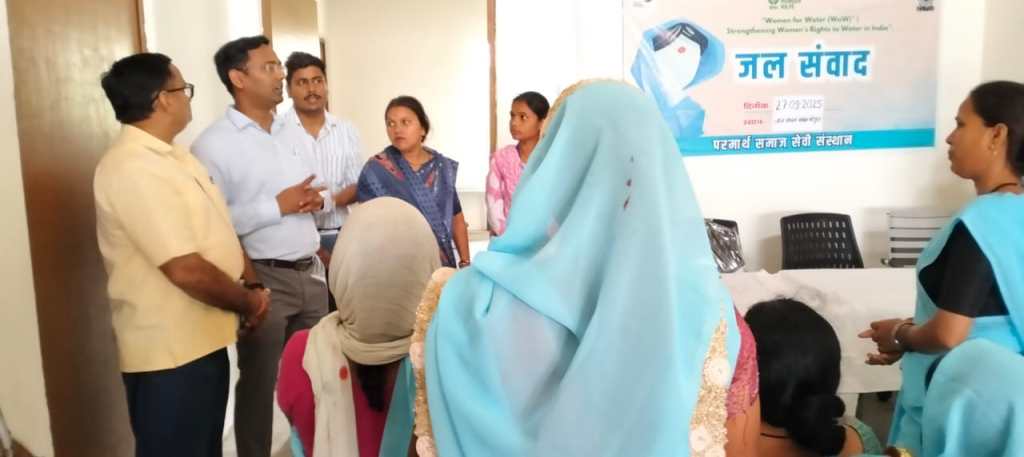 जल सहेलियों ने जल शोधन संयंत्र पर एक्सपोजर विजिट कर हासिल की पानी साफ करने की तकनीकी&nbsp;जानकारी