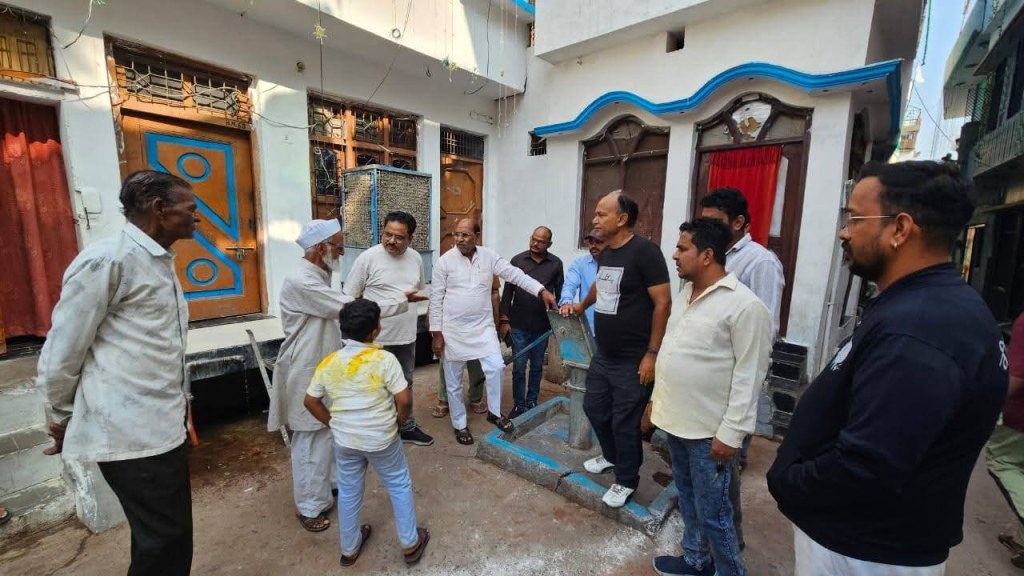 मुस्लिम बाहुल्य इलाकों में सदर विधायक ने किया भ्रमण, लोगों को दिलायी राहत