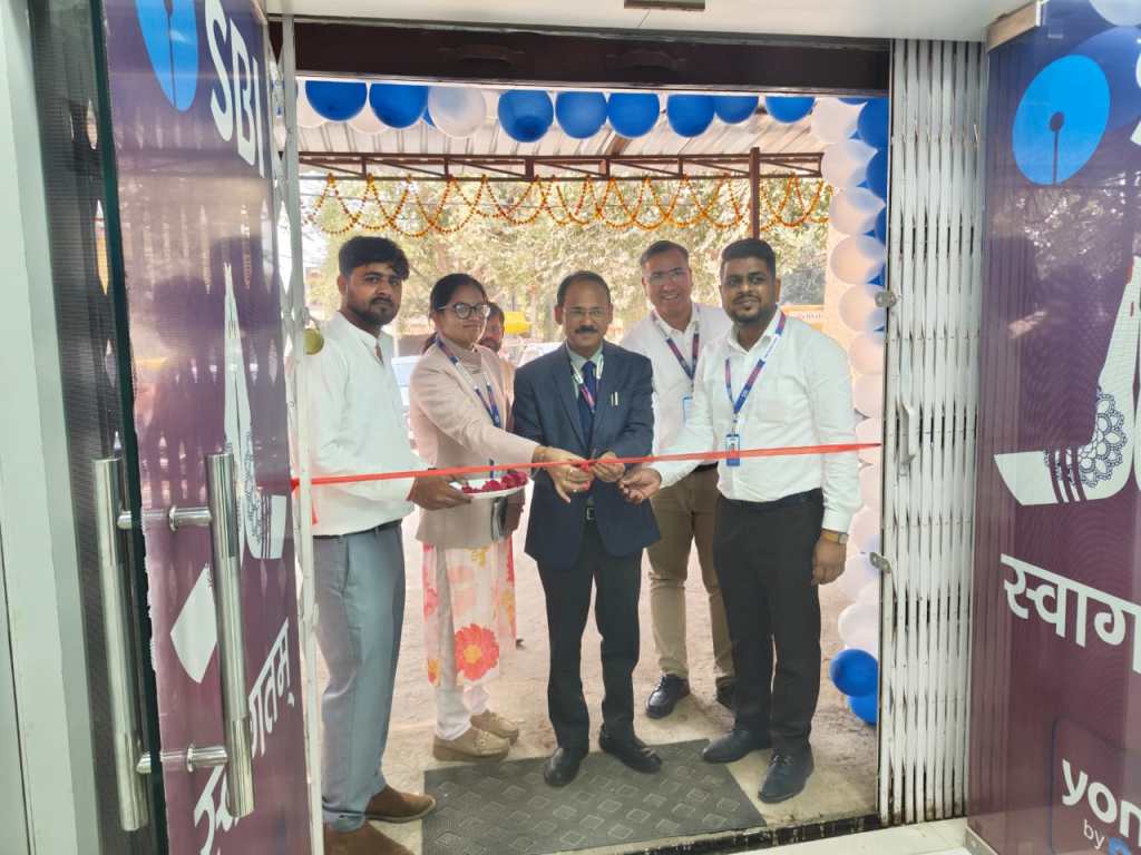 रामपुरा नगर में भारतीय स्टेट बैंक की नई शाखा का शुभारंभ, हवन-पूजन के साथ हुई&nbsp;शुरुआत