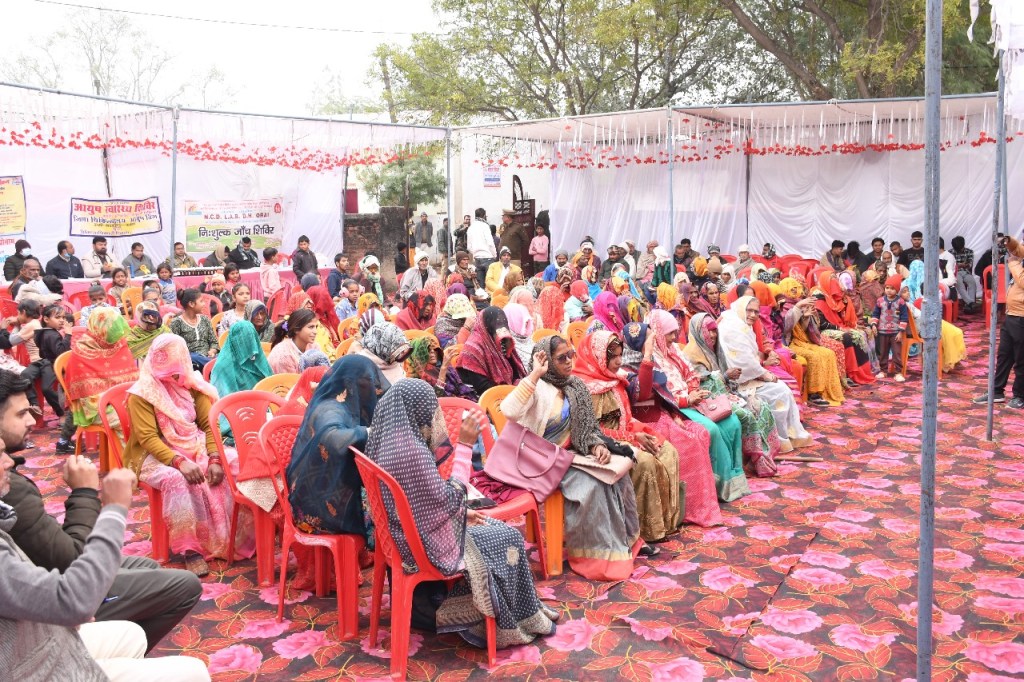 स्व. सुदर्शन सिंह जादौन की पुण्यतिथि पर ग्रामीण जनसेवा को समर्पित वृहद स्वास्थ्य&nbsp;मेला