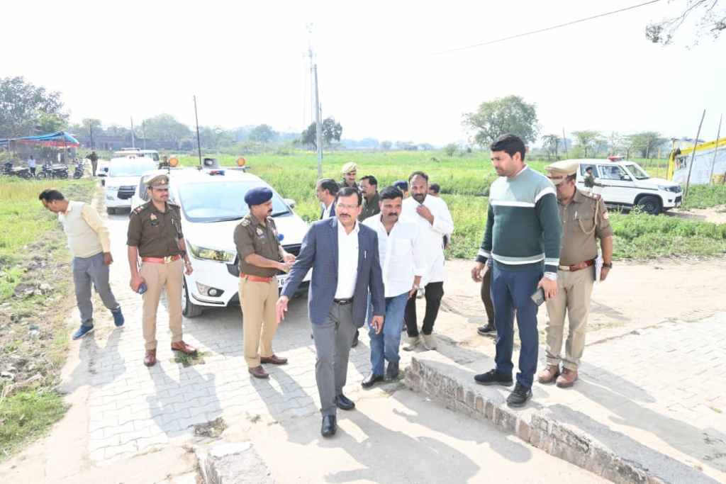 भूरेश्वर धाम में सुरक्षा का कवच, महाशिवरात्रि से पहले डीएम-एसपी ने किया&nbsp;निरीक्षण