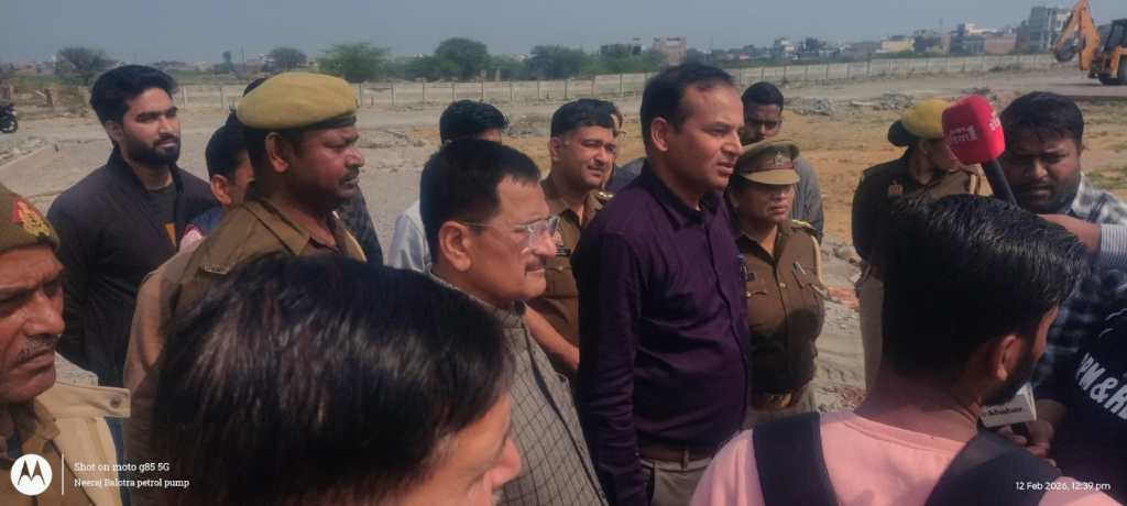 अवैध प्लाटिंग पर उरई विकास प्राधिकरण का बड़ा अभियान, 35 हजार वर्गमीटर से अधिक क्षेत्र&nbsp;ध्वस्त