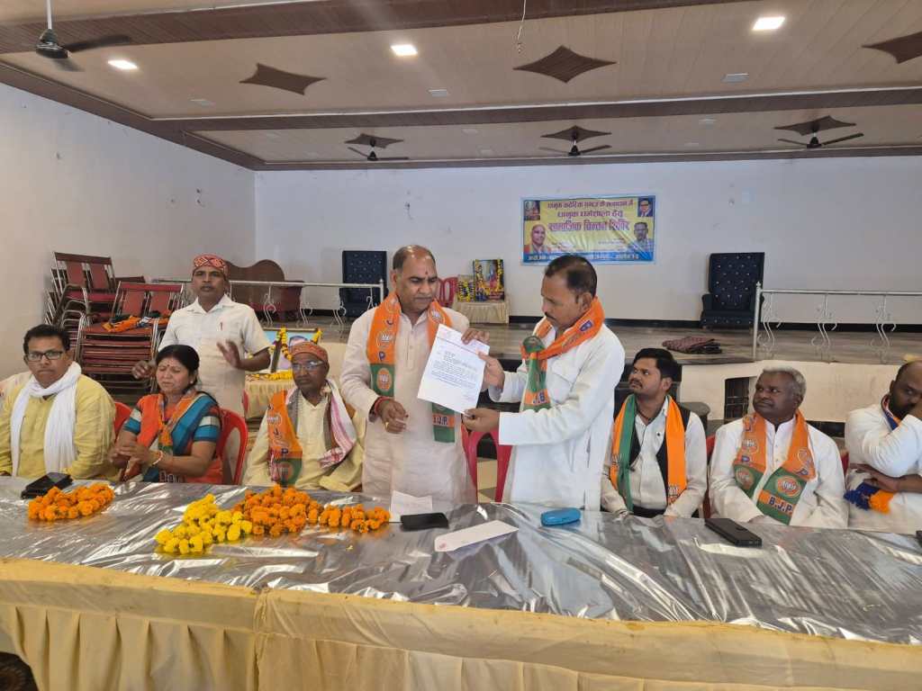 धानुक समाज को बड़ी सौगात: विधायक गौरी शंकर वर्मा ने धर्मशाला निर्माण हेतु निधि देने की&nbsp;घोषणा