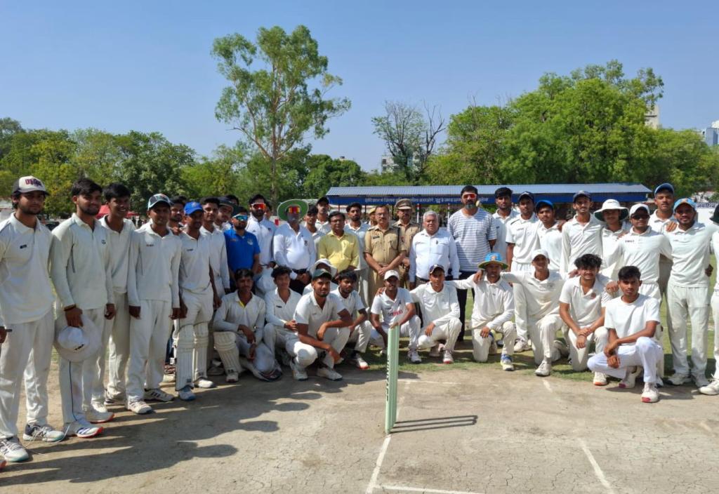 एसपी विनय कुमार सिंह ने किया अंडर-19 इंटर डिस्ट्रिक्ट ट्रायल मैच का&nbsp;शुभारंभ