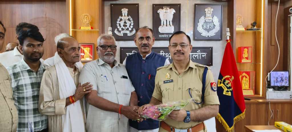 ग्रामीण पत्रकार एसोसिएशन ने पुलिस अधिकारियों से की शिष्टाचार भेंट, समन्वय पर हुई&nbsp;चर्चा