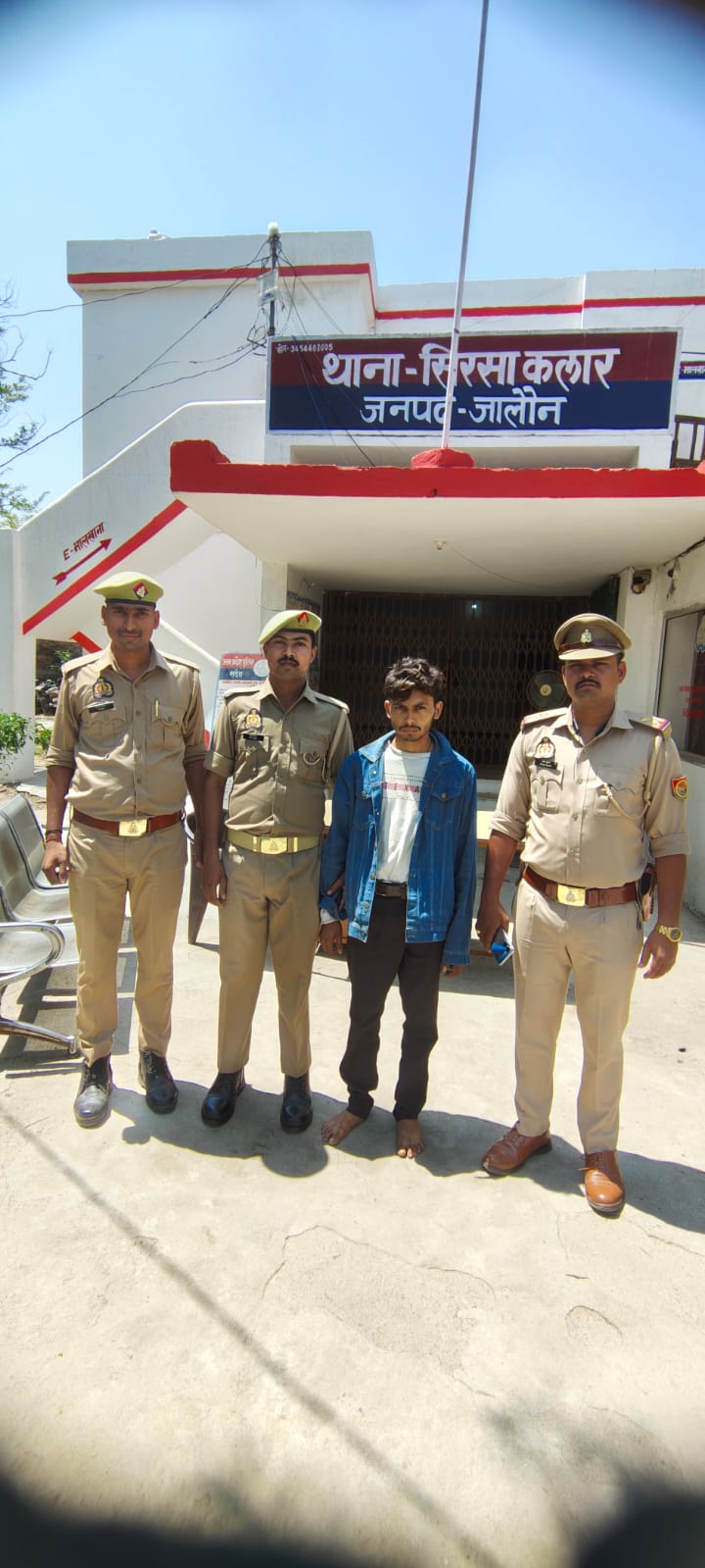 अपहरण के आरोपी को पुलिस ने गिरफ्तार कर भेजा&nbsp;जेल