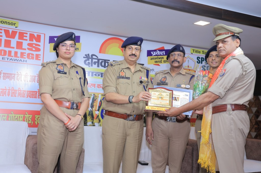 उत्कृष्ट कार्यप्रणाली के लिए इंस्पेक्टर भीमसेन पौनिया सम्मानित