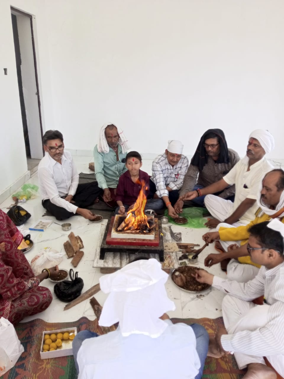 पांचाल महासभा ने किया देवशिल्पी भगवान विश्वकर्मा का&nbsp;पूजन