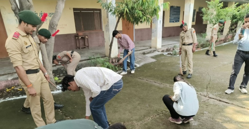 गांधी-शास्त्री जयंती पर स्वच्छता अभियान