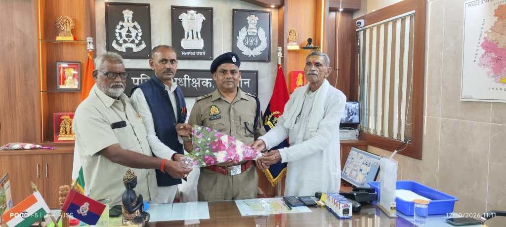 जिला ग्रामीण पत्रकार एसोसिएशन ने नवागत एसपी से की शिष्टाचार भेंट, पत्रकारों की समस्याओं पर हुई चर्चा